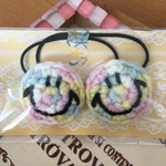 ニコちゃん☆ヘアゴム