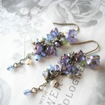 ブルーベルの森　ピアス(イヤリング）