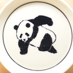絵付けパンダ小皿　その１１