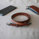 【幅12mm】 Leather Strap レザーストラップ カメラストラップ ウォレットチェーン 使い方自由