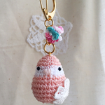おまんじゅうアキクサインコちゃんのチャーム