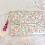 ♡ko様お取り置き品 リバティベッツィ（ペールピンク）母子手帳ケース【サイズM】♡