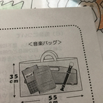 rion012様専用オーダー　音楽袋*鍵盤*横型*水色水玉*リボン