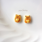 《再販》ホットケーキねこちゃんのピアス