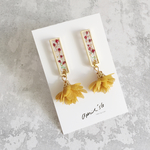 春♡*お花揺れるピアス クリア