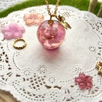 癒花の蜜りんごネックレス✧*｡