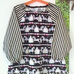 【SALE】ユニコーン柄スモック110