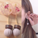 桜色スティックピアス