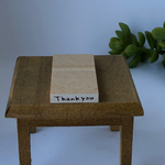 【Thank you】 スタンプ小 