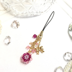 限定１個💘 キャッツアイとスワロの  ストラップorイヤホンジャック