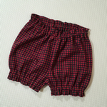 sale★チェック柄 かぼちゃパンツ