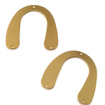 吊り下げ金具 U字タイプ Lサイズ（ゴールド）2コセット