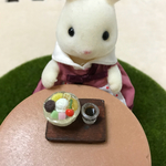 ミニチュアフード クリームあんみつ