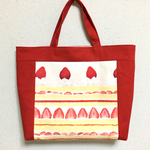 【jamtos uto様オーダー品】苺ケーキトートバッグ