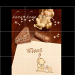 受注製作販売【ベアくんのthanks！2点セット】