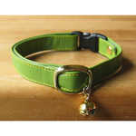 cat collar【Schelm】＊ apple green
