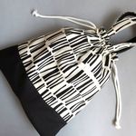 91【ゼブラ】お着替え袋 巾着 体操服袋 体操服入れ 入園グッズ 入学グッズ 北欧風
