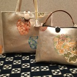 帯 着物 ★ 茶道具 仕覆 棗紋様 ★