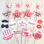 新作ストロー♡桜カラー♡フォトプロップス♡春婚に