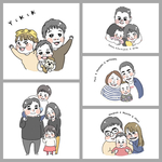 デジタル似顔絵 