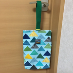 SALE!! 北欧風カラフル▲▲☆通園通学☆上履きやシューズ袋！
