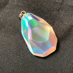 虹の結晶 レインボーナイト涙型ペンダント RN-030