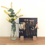 立てて飾って収納大♪ピアスホルダーアクセサリースタンド