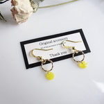 ＊再販＊ring ＆ yellow スワロフスキー  イヤリング/ピアス