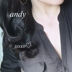 【New】14KGF Open Heart Medium Gold Necklace