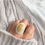 mimosa × White marble