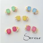 candy flower ピアス