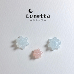 こんぺいとうピアス ３個セット✳︎ブルー×ピンク✳︎