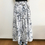 LIBERTY  ランダムタックのマキシスカート