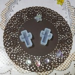 人気チビクロスのレジン型✝️２個組