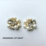 おおぶり♡ A級ビジュー×パールピアス