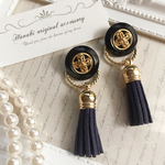２way♡大ぶりリングタッセル♡アンティークピアス/イヤリング