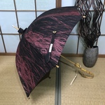 日傘　de　着物　春爛漫