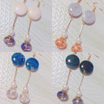 カラフルマーブル★ピアス イヤリング105