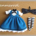 青いワンピースセット＊ブライス　blythe＊　