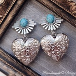 コンチョ♡Big Heart ピアス