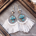 Turquoise✞­­フリンジピアス