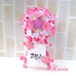 桜満開ミニ花輪2