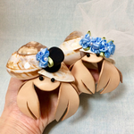 やどかりウェルカムドール★夏の結婚式！海の結婚式！（ブルーの花）