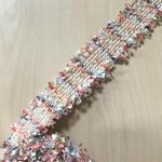 TWEED PASTEL MIX RIBBON TAPE BRAID PARTS