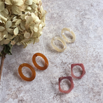 marble ピアス（べっ甲）