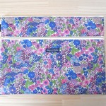 【A様ご予約品】Wファスナーポーチ（A4）