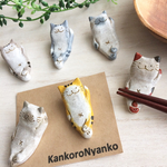 ごろごろねこの陽だまり箸置き