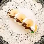 (再)チョコがけバナナタルト