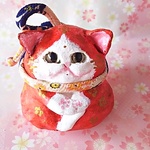 猫神大明神招き猫