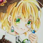 【原画】錬金術師の少女